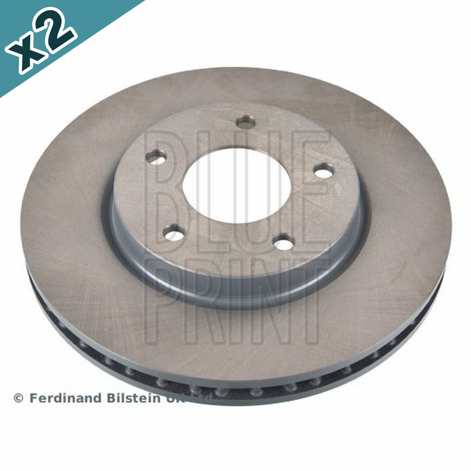 Blueprint ADC443119 Brake Disc Front Fits Dodge Caliber Mitsubishi Lancer