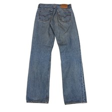 Vintage 90s Levi's 501 Straight Leg Jeans Made in USA 30x31.5