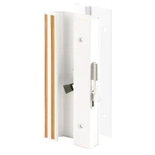 -Line C 1191 Low Profile/Low Base White Aluminum Latch Handle (Single Pack)