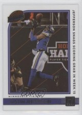 2022 Panini Clearly Donruss Clearly Highlights Justin Jefferson #H-6 10he