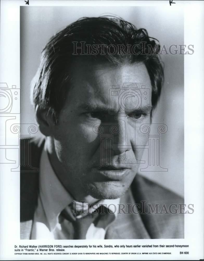 1988 Press Photo Actor Harrison Ford stars in a scene from 