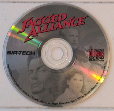 Jagged Alliance: Deadly Games (PC, 1996) - Disc Only, Tested And Working