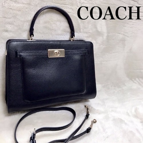 COACH 2way Handbag Lane Carry All Shoulder Bag