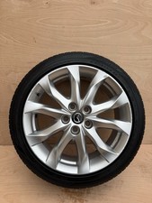 Mazda 3 Mk3 BM 18 Inch Genuine Alloy Wheel With Tyre 215 45 18 Fits 2013 - 2018