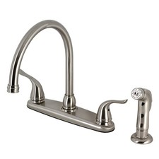 Kingston Brass KB79.YLSP Yosemite 1.8 GPM Standard Kitchen Faucet - Nickel