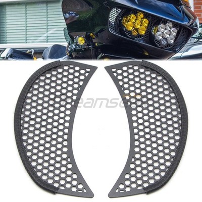 Verkleidung Mesh Lüftungsgitter für Harley Road Glide 2015-23 Vorne Seite Grills