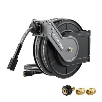 #ad #ad Pressure Washer Hose Reel 60ft 1 4quot; Power Washer Hose Reel Automatic Rewind... $292.27