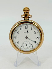 Antique 1912 Waltham Grade 620 Size 16s Gold Filled Pocket Watch 15 Jewels Runs