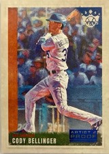 Panini 2022 Diamond Kings Cody Bellinger #34 Dodgers Artist Proof Baseball Card