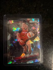 2025 Panini Prizm WNBA - Te-Hina Paopao (RC) - Cracked Ice - #61 Atlanta Dream
