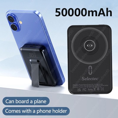 Wireless Chargers Power Bank 50000mAh 22,5W Magnetic Batterie Für iPhone Samsung