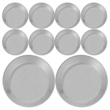  10pcs Kitchen Sink Hole Cover - Stainless Steel Sink Plug With 1.5'' Inner