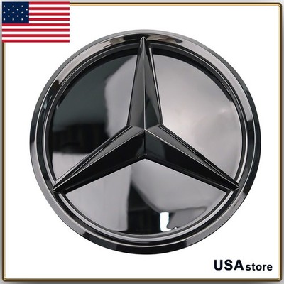Front Grill Glossy Mirror Star Emblem FitS Mercedes Benz  2015-19GLC GLE GLS 