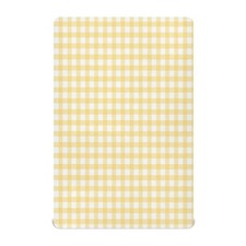 Yellow Gingham Crib Sheets for Boys and Girls, Fitted Baby Crib Sheets Soft a...