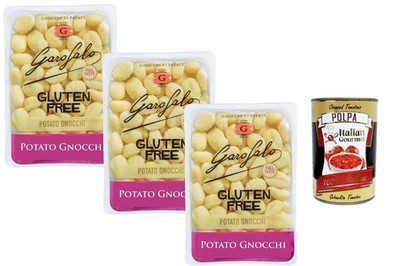 Garofalo Glutenfreie Kartoffel Gnocchi 3x400g +Polpa 400g
