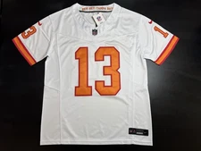 XL Mike Evans #13 Vapor FUSE Jersey 1976 Throwback Elite Quality Buccaneers