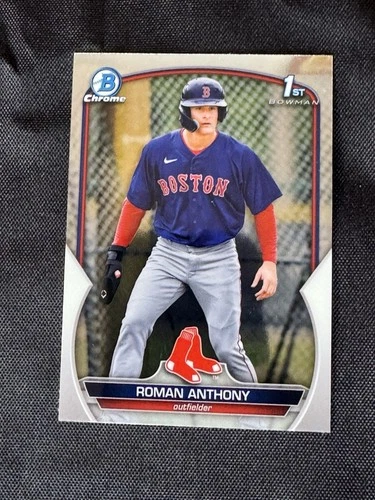 2023 Bowman Chrome BCP-71 ROMAN ANTHONY 1st Bowman Card Boston Red Sox