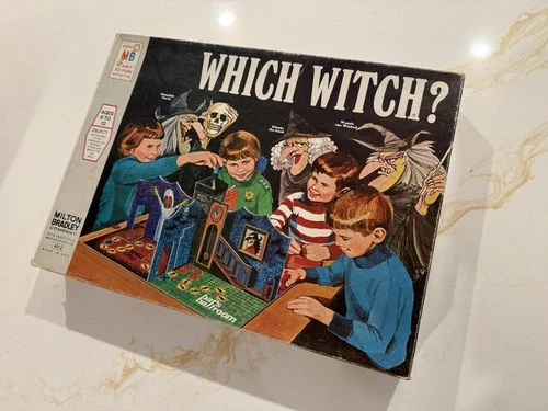 Which Witch? 1970 Board Game Milton Bradley #4012 Complete Vintage Original
