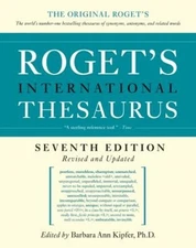 Roget's International Thesaurus, 7th Edition Hardcover Barbara An