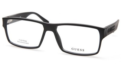 NEW GUESS GU50030 002 Black  EYEGLASSES GLASSES FRAME 57-15-145 B38mm
