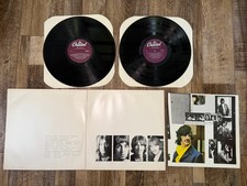 The Beatles White Album 1978 Capitol SWBO-101 2LP Vinyl Poster 4 Photos