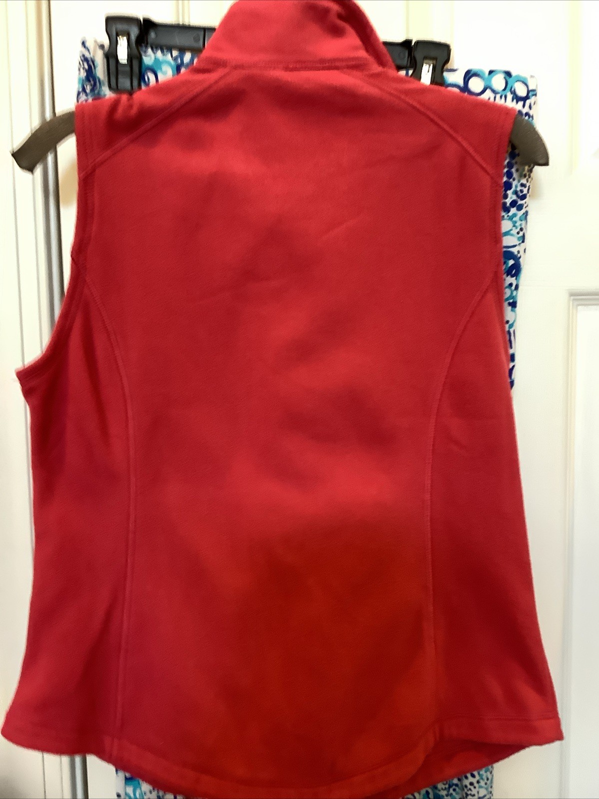 Lands End Vest Womens Size 6-8 Pink Fleece Full Zip Basic Outdoor, New thumbnail 7