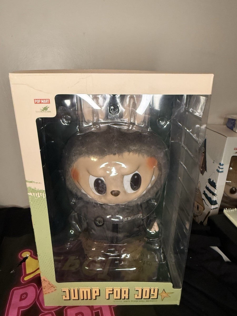 Pop MART Labubu The Monsters Jump for Joy Vinyl Plush Doll - US