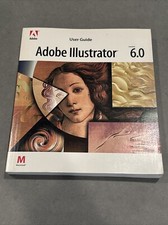 Vintage Adobe Illustrator User Guide Manual Book Mac Version 6.0 Apple 1995