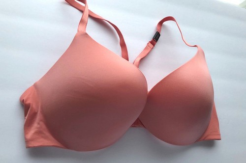 victorias secret very sexy front close push up bra 38c peachy