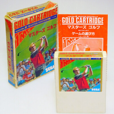 MASTERS GOLF SEGA markIII Cart Japan Import MASTER SYSTEM mark3 Sports Comp USED