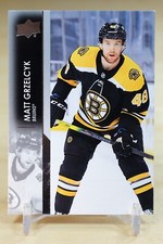 2021-22 Upper Deck Series 1 Base #16 Matt Grzelcyk - Boston Bruins