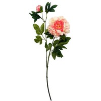 KüNstliche Pfingstrose Pink Creme Ca. 68 Cm Blumen Hochzeit Deko Gesteck