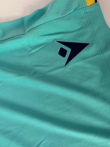 HELLAS VERONA Macron Pantalonci Shorts turquoise THIRD 2022/23 - M - Foto 4 di 5