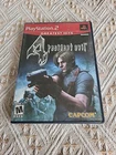 PlayStation 2 -PS2 Resident Evil 4 - Light Scratches,  Plays Fine.