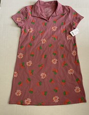 NWT Girls Strawberry Shortcake Polo Dress Size L 10/12 Birthday Party