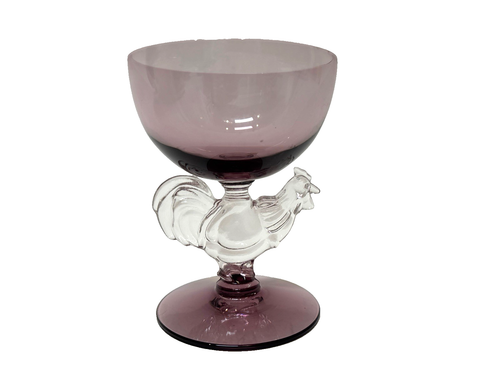 Morgantown Chantileer Hahn lila Champagner 4 Unzen Sherbert Glas Coupe - Bild 4 von 6