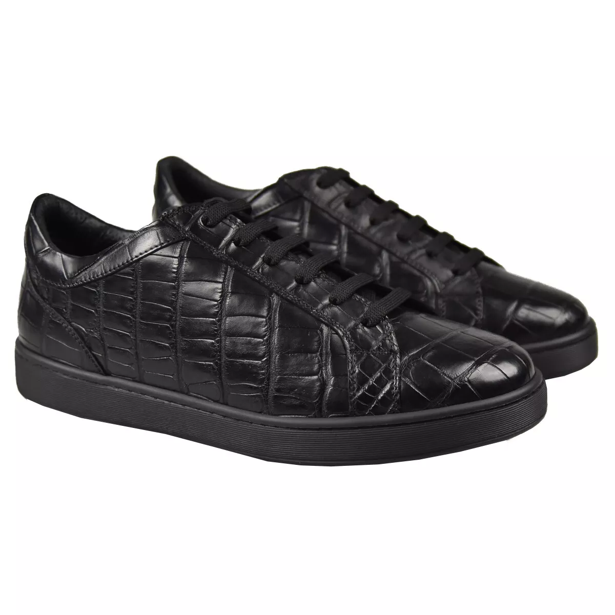 KITON - Leather Sneakers
