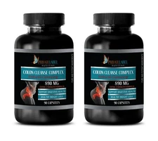 cleanser - COLON CLEANSE COMPLEX - liver cleanse - 2 Bottles 180 Capsules