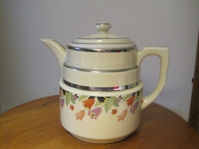Vintage Hall Superior Quality Kitchenware USA Crocus Coffee POT GREAT USA SELLER