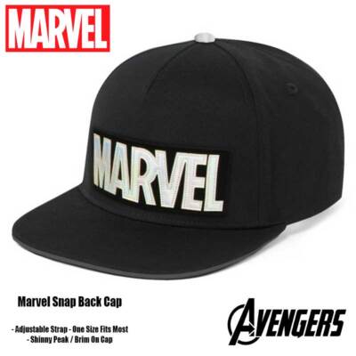 Marvel Comics Holographic Snapback Cap