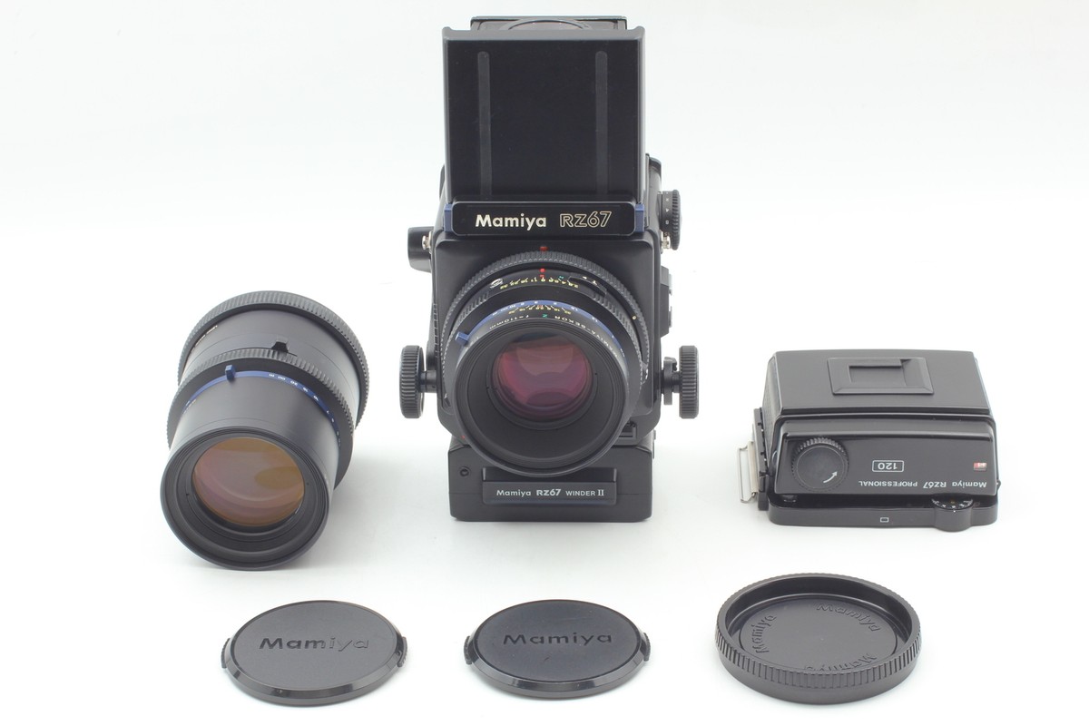 2 Lens Set [N.MINT] Mamiya RZ67 Medium Format Film Camera 110mm 