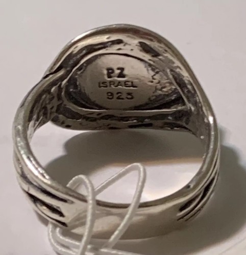 NWOT OR PAZ LABRADORITE STERLING SILVER 925 RING SZ 7 MADE IN ISRAEL PZ - 第 5/8 張圖片