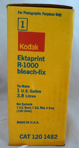 Kodak Color Ektaprint R-1000 bleach fix kit vintage developing film - Picture 2 of 2