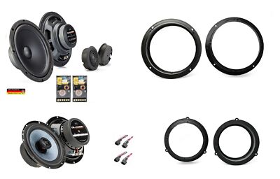 Kit 6 Lautsprecher Gladen Für Audi Q3 (8U) Vorder- Und Hinterlautsprecher