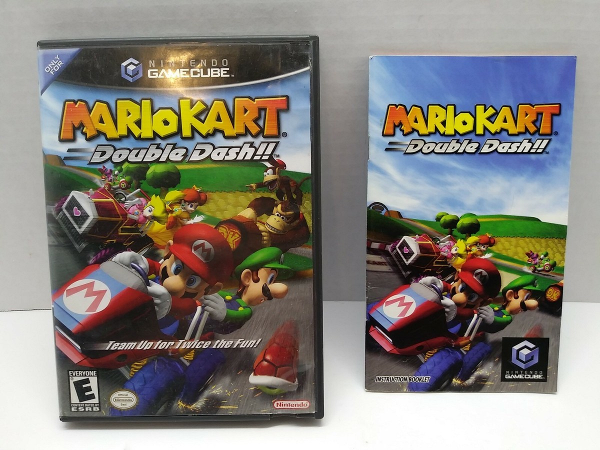 Mario Kart Double Dash RARE Not For Resale Variant OEM Case Mario Kart Double Dash RARE Not For Resale Variant OEM Case