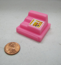 Mattel Barbie Doll Pink Cash Register 19.75 For Store Shop Diorama Accessory