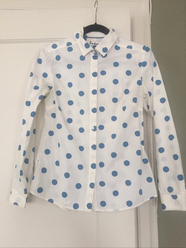 boden polka dot top