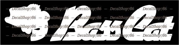 Bass Cat Boats -Outdoor Sports- Car/SUV/Truck Vinyl Die-Cut Peel N' Stick Decals