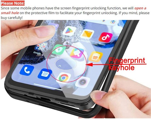 360 Grad Handy Hülle für Samsung S25 S24 S23 A55 A56 Rundum Komplett Schutz Case - Bild 16 von 23
