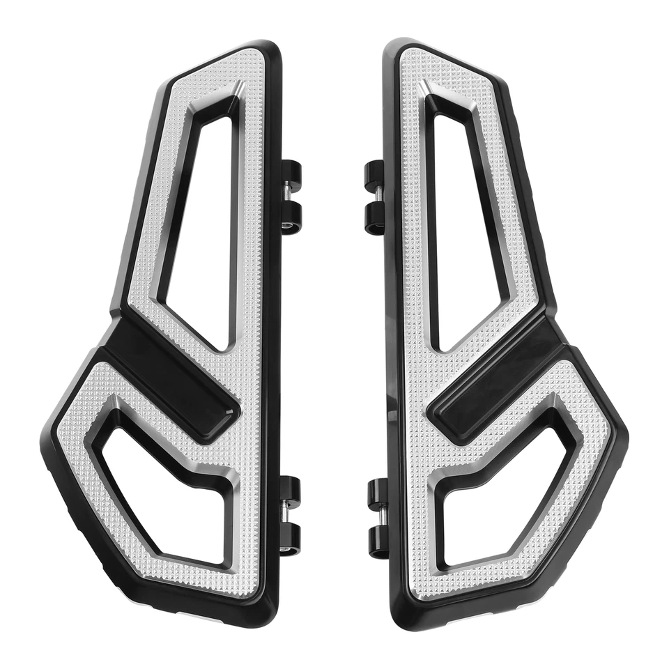 Estriberas de piso para conductor y pasajero aptas para Harley Street Glide 1993-2025 Foto 4 de 4